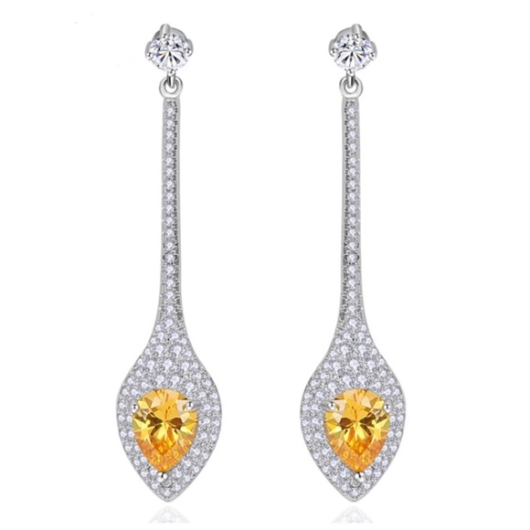 Swarovski Crystals The Koemi Long Earrings - Picture 3 of 6